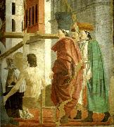 Piero della Francesca the legend of the true cross, detail oil painting on canvas